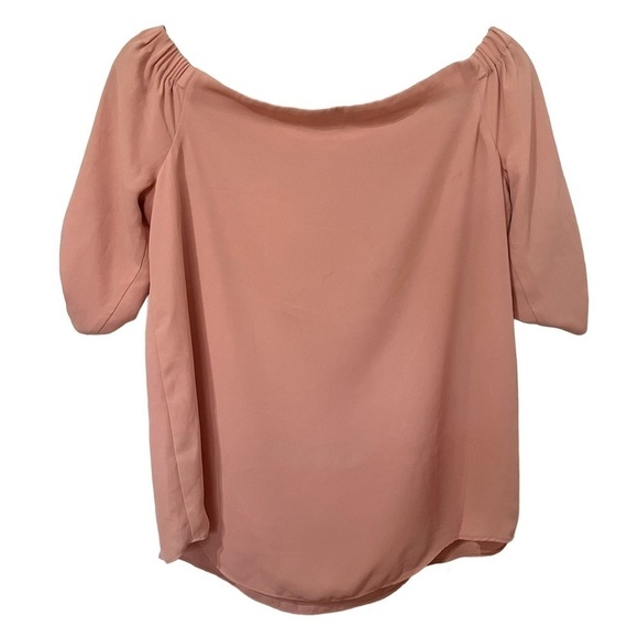 ARITZIA Babaton Malik Pink Off the Shoulder Blouse Size XS - Picture 5 of 9